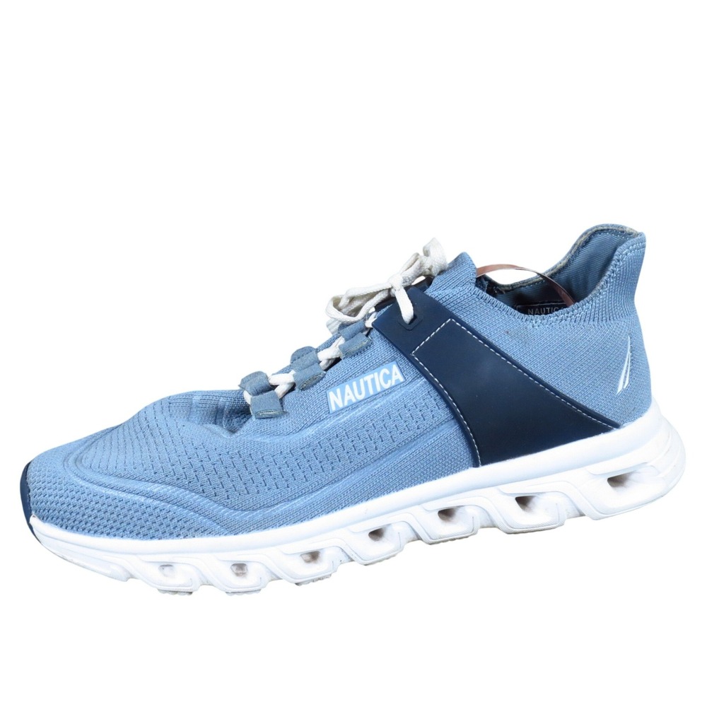 Nautica Navtech‎ Kicia Women Athletic Shoe Size 8.5 Walking Running Blue Fabric